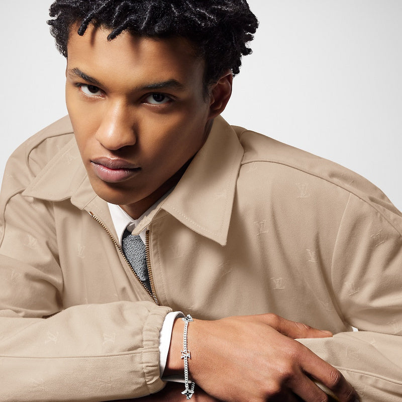 L201   Men's titanium steel bracelet jewelry