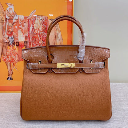 LHP1 Leather Bag 25-19-10CM Or 30-23-12CM Handbag Bags