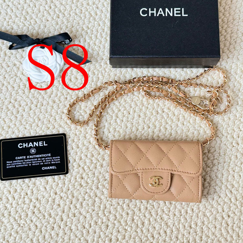 LCP02 Wallet Bag 13.1-7.5-2.1CM Leather bags with box