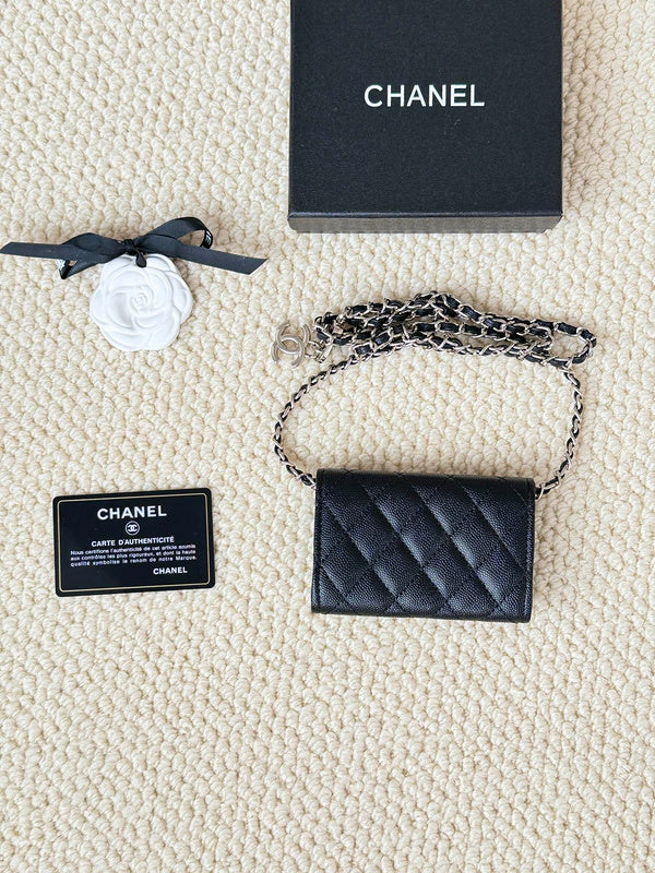 LCP02 Wallet Bag 13.1-7.5-2.1CM Leather bags with box