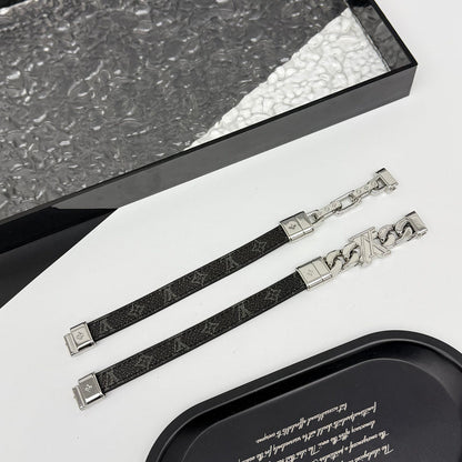 JK19 Leather bracelet Jewelry