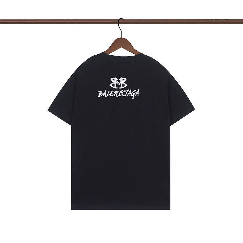 BAC96 New  Men's and women's letter T-shirt Clothing