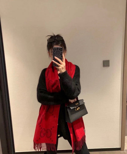 XGC25 Cashmere blend 65-180CM Scarf