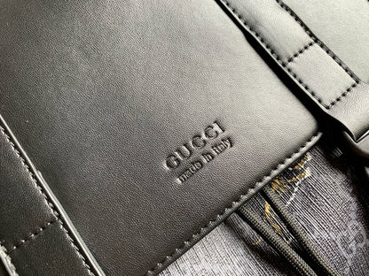 LGP22 Men  Bag 34-42-16CM Leather knapsack bags