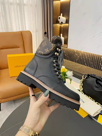 OLS31 Leather Women Shoes 35-41 with box