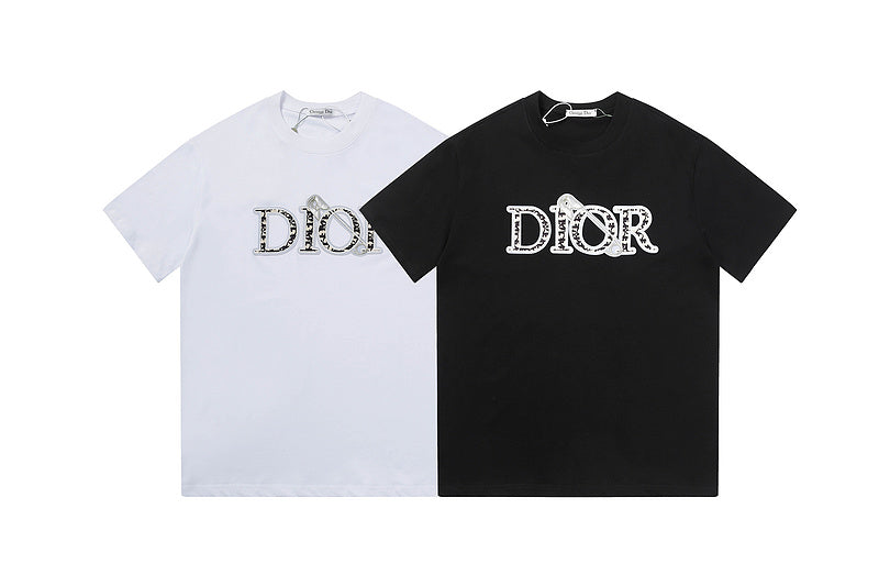 DIC198 Men's and women's summer short-sleeved T-shirt