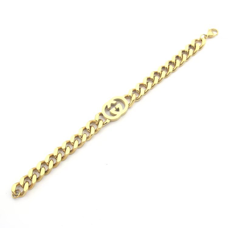 GB01   Letter gold-plated bracelet jewelry