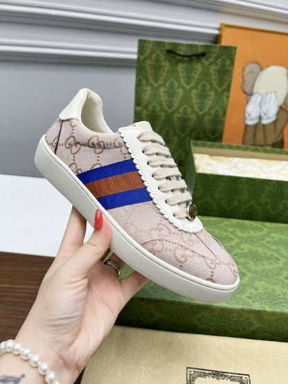 OGS41 Leather Women 35-42 And Men 40-46 Shoes With box