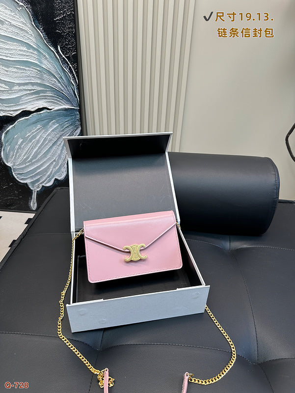 ACP03 Leather Bag 19-13CM Shoulder bags with box