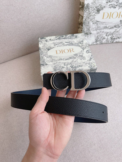 DBL3 Real leather  3.5CM 95-125CM Belt with all packing