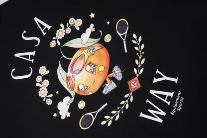 KAC1 Men's and women's summer short-sleeved T-shirt clothes