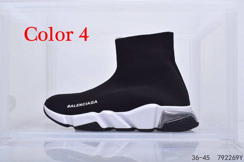 BBS9 Fashion new men's and women's short boots casual shoes 36-45