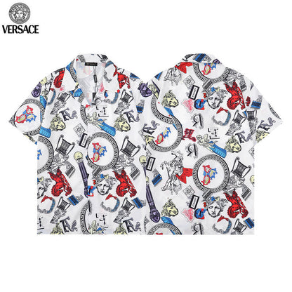 VEC6 Men's casual short sleeve shirt