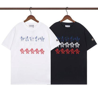 MOC027 Men's and women's summer short-sleeved T-shirt clothes