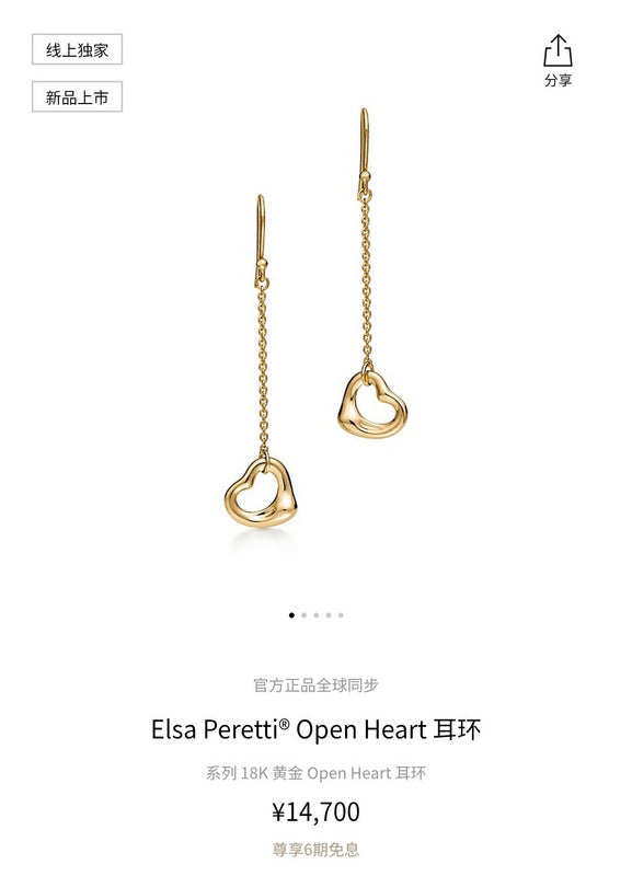 A1165  Titanium steel women's earrings and jewelry