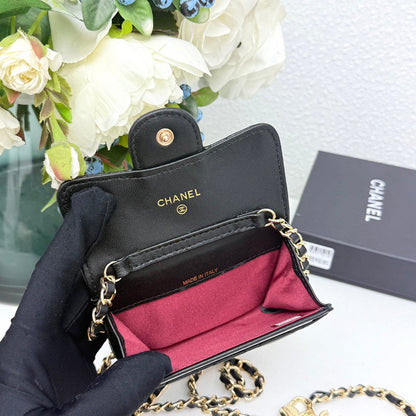 LCP04 Wallet Bag 13.1-7.5-2.1CM Leather bags with box