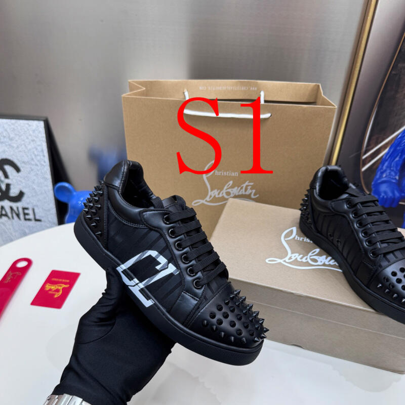 MCLS11 Women 35-40 and Men 40-45 Leather Shoes With Box