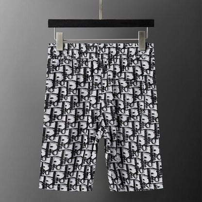 DIC119 New men's short sleeved polo top+shorts clothing