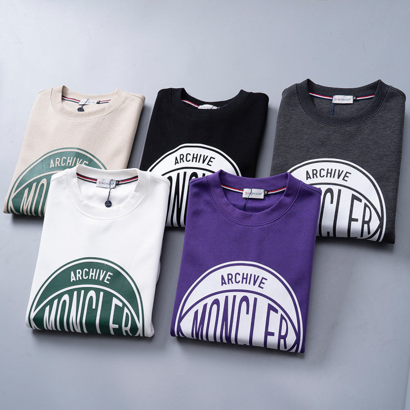 MOC034 New men's autumn and winter double-sided cotton new pullover hoodie clothing