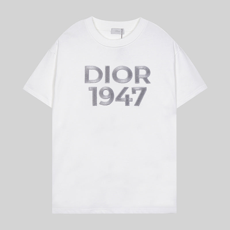 DIC024 New  Men's and women's letter T-shirt clothes