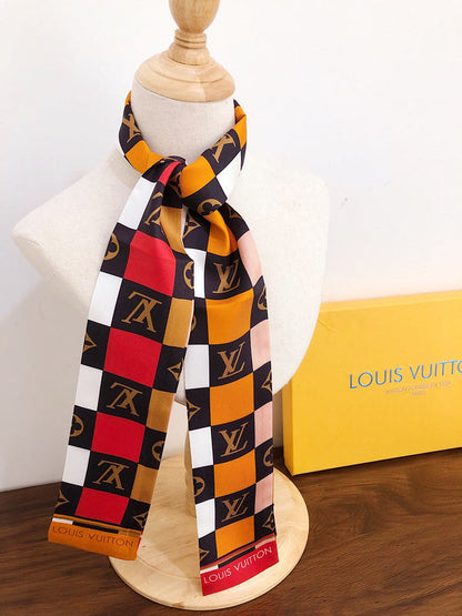 XLC7 Silk satin 8-120CM scarf