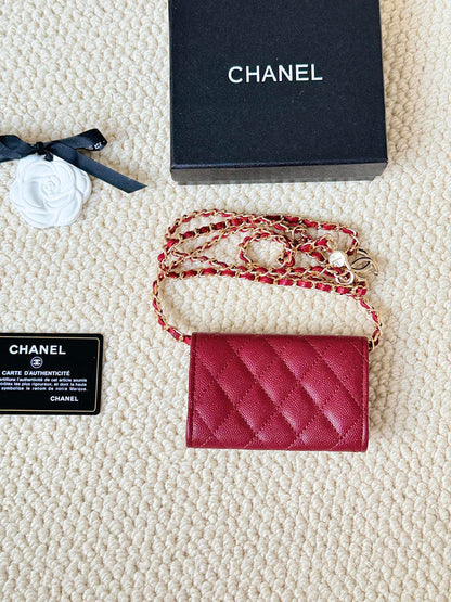 LCP02 Wallet Bag 13.1-7.5-2.1CM Leather bags with box