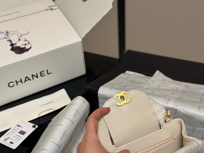 ACP41 Leather Bag 20-12CM Shoulder bags with box