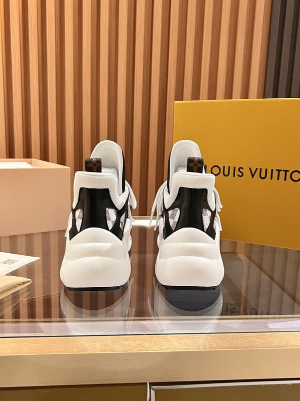 OLS38 Leather Women 5.5CM Shoes 35-41 with box