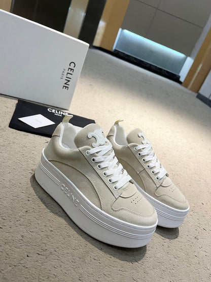 BMCS8 Women 35-40 Leather 6.0CM Shoes with box