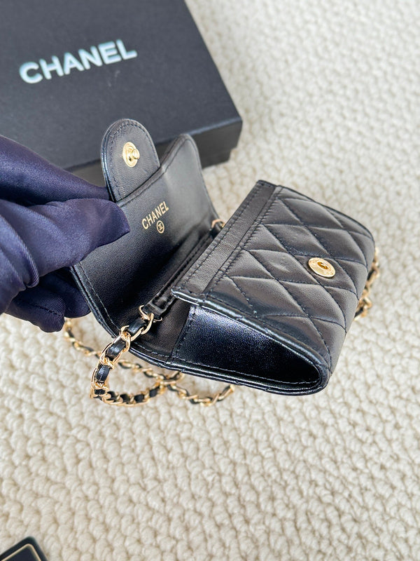 LCP02 Wallet Bag 13.1-7.5-2.1CM Leather bags with box