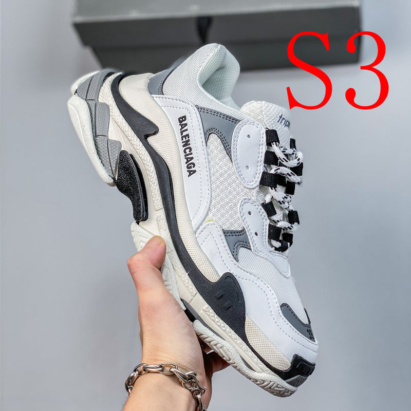 BHBS21 Women and Man Leather shoes 36-45 with box