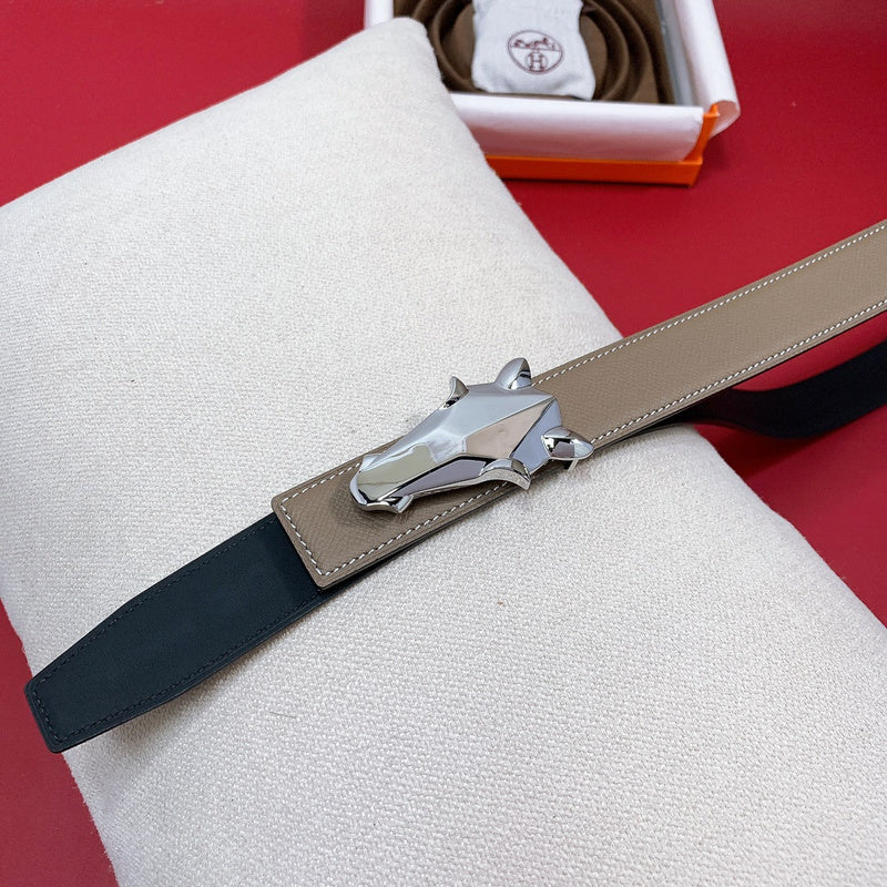 HBL8 Real leather 3.2CM 95-125CM Belt with all packing