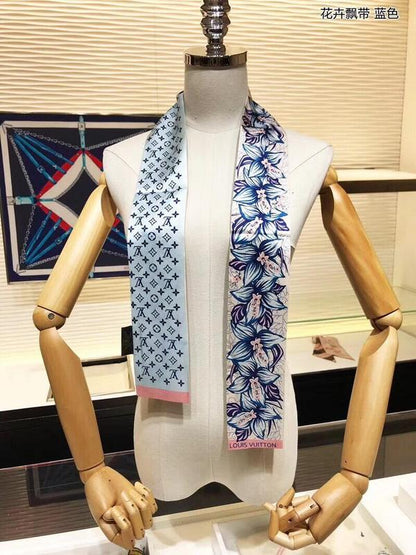 LSC41 Silk satin 8-120CM scarf for lady