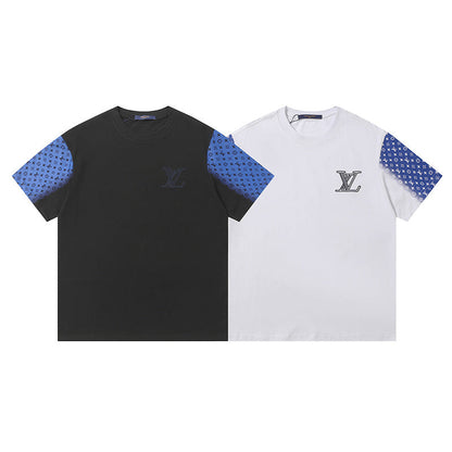 LVC003  Men's and women's summer short-sleeved T-shirt clothes
