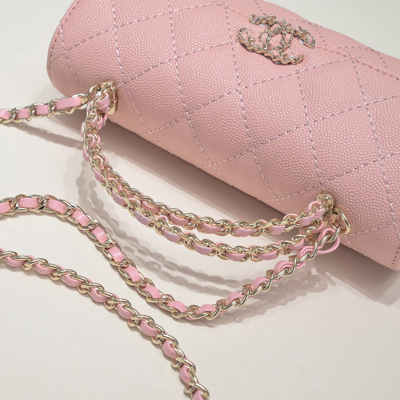 LCP01 Leather shoulder bag 19-10-4.5CM Bags