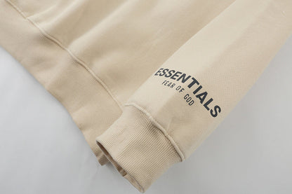 ESC21 New Men's and Women's Same Style Autumn/Winter Thin Velvet Hoodie Sweatshirt Clothing