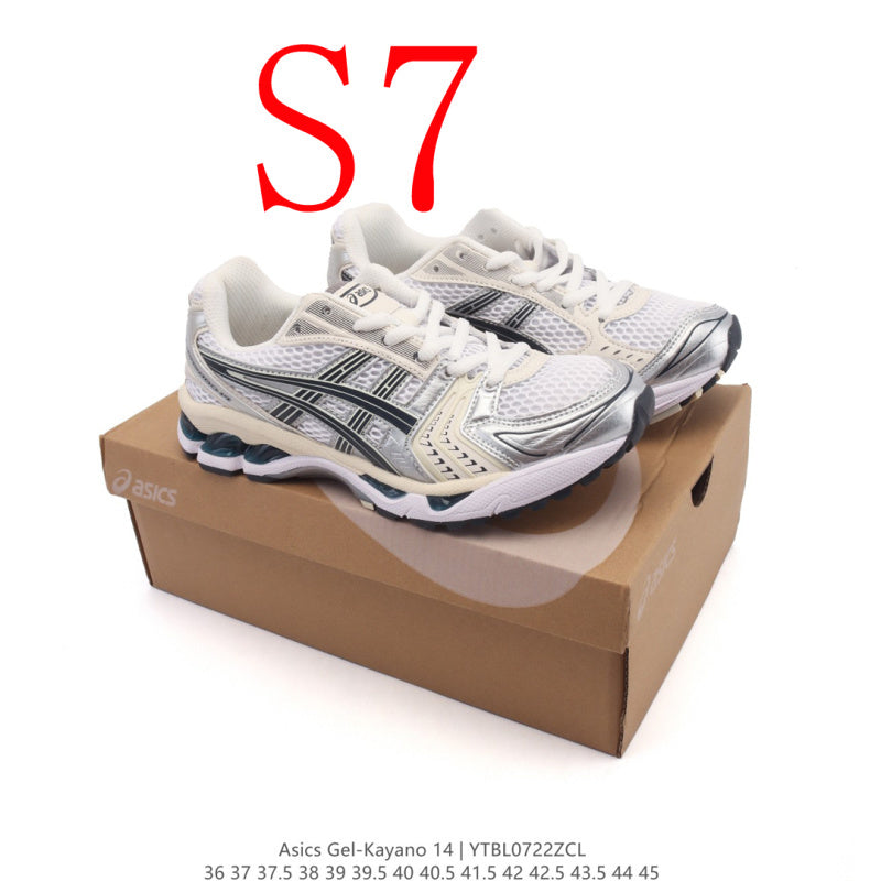 BAS50 Leather Women Man 36-45 shoes with box