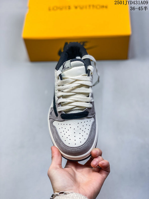 BNS54 Man And Women Leather Shoes 36-45 with box