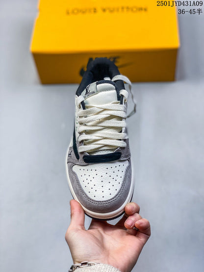 BNS54 Man And Women Leather Shoes 36-45 with box