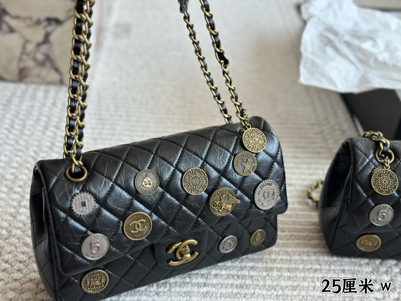 MCP27 Shoulder Bag 23CM Or 25CM Leather Bags With box