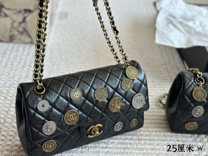 MCP27 Shoulder Bag 23CM Or 25CM Leather Bags With box