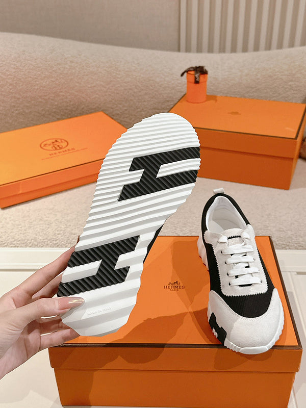 BHS12 Leather Women 35-41 Man 40-45 Shoes with box