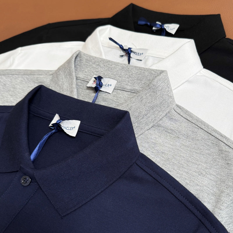 MOC024   Men's short sleeved lapel polo shirt clothing