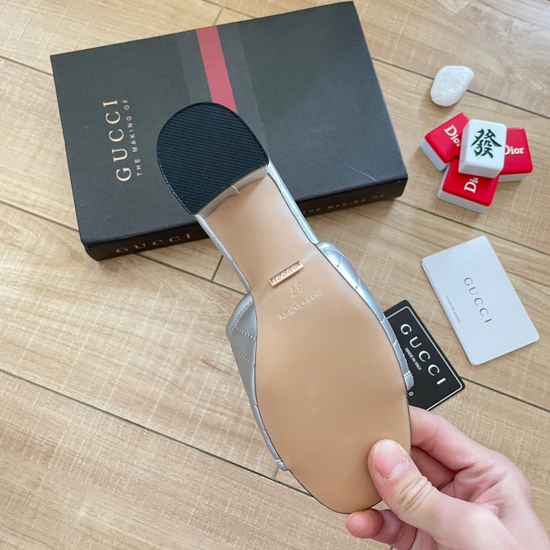 MJGS60 Slippers 6.5CM Women shoes 35-40 With box