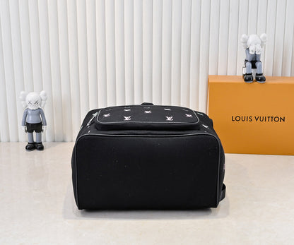 LLP196 Leather Bag 32-40-19CM Embroidery Travel Bags