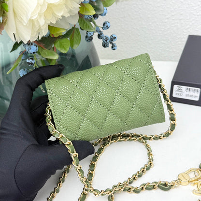 LCP04 Wallet Bag 13.1-7.5-2.1CM Leather bags with box