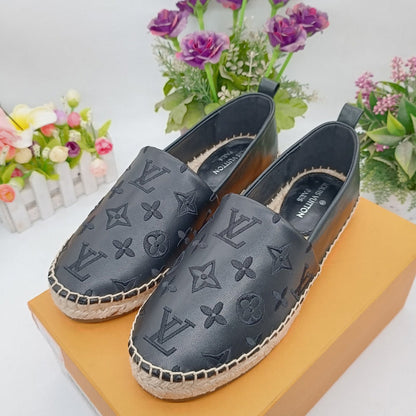 OLS35 Leather Women Shoes 35-42 Fisherman's shoes With box