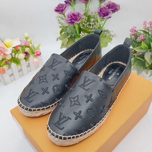 OLS35 Leather Women Shoes 35-42 Fisherman's shoes With box