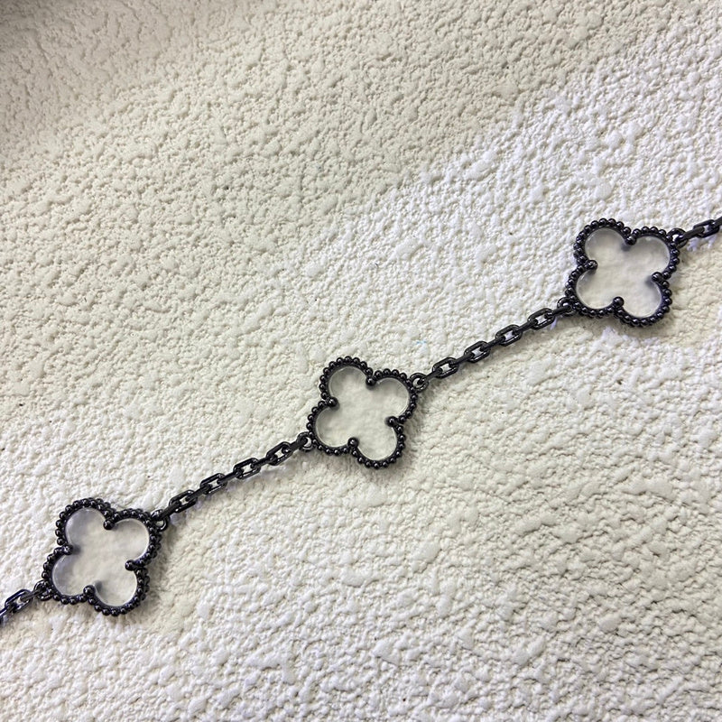 AVSB7   Darth Vader white crystal multifaceted bracelet jewelry