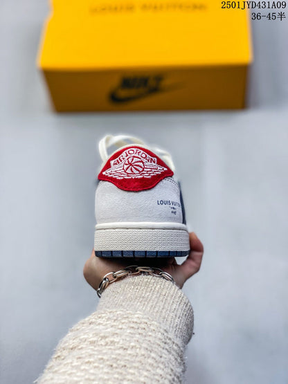 BNS54 Man And Women Leather Shoes 36-45 with box